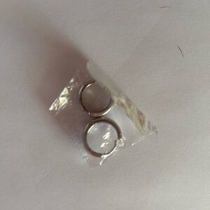 Chic Silver Hoop Earrings